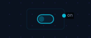 input-switch node on canvas